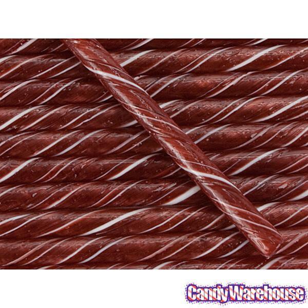 Old Fashioned Hard Candy Sticks - Root Beer: 80-Piece Box - Candy Warehouse