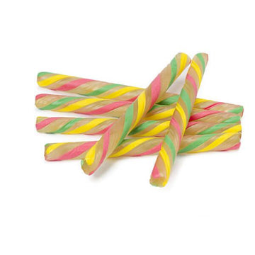 Old Fashioned Hard Candy Sticks - Tutti Frutti: 80-Piece Box - Candy Warehouse