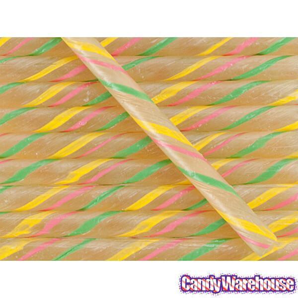 Old Fashioned Hard Candy Sticks - Tutti Frutti: 80-Piece Box - Candy Warehouse
