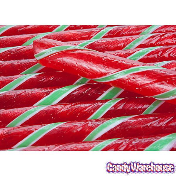 Old Fashioned Hard Candy Sticks - Watermelon: 80-Piece Box - Candy Warehouse