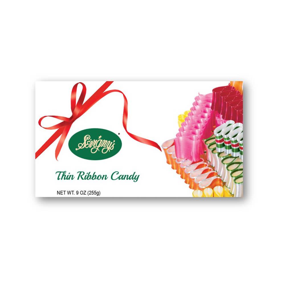 Old Fashioned Thin Ribbon Candy - Assorted: 9 -Ounce Box - Candy Warehouse