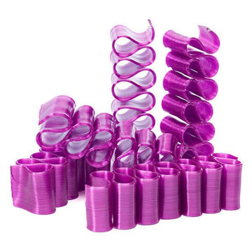 Old Fashioned Thin Ribbon Candy - Purple: 8-Piece Box - Candy Warehouse