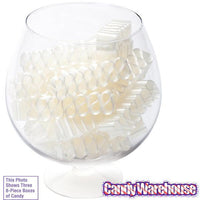 Old Fashioned Thin Ribbon Candy - White: 8-Piece Box - Candy Warehouse