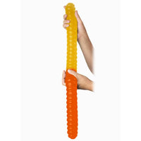 Orange & Yellow 2-Foot-Long Giant Gummy Worm - Candy Warehouse