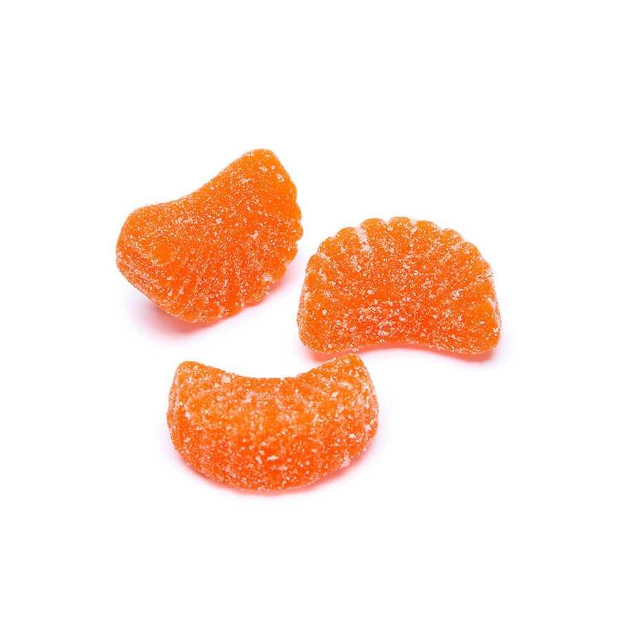 Orange Slices Jelly Candy Wedges: 5LB Bag - Candy Warehouse