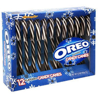 Oreo Candy Canes: 12-Piece Box - Candy Warehouse