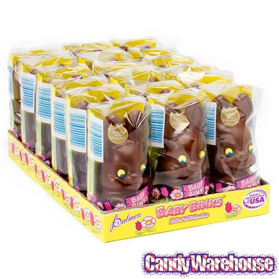 Palmer Baby Binks 2Ounce Chocolate Easter Bunnies 18Piece Box