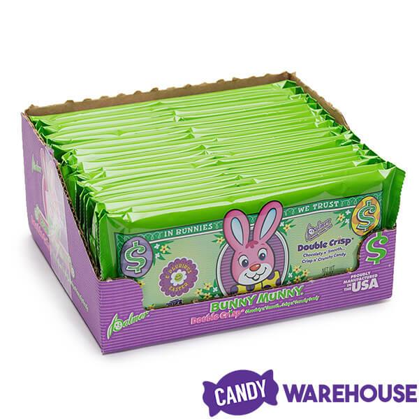 Palmer Bunny Munny Easter Chocolate Bars: 18-Piece Box - Candy Warehouse