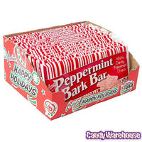 Palmer Peppermint Bark 4.5-Ounce Candy Bars: 18-Piece Box - Candy Warehouse