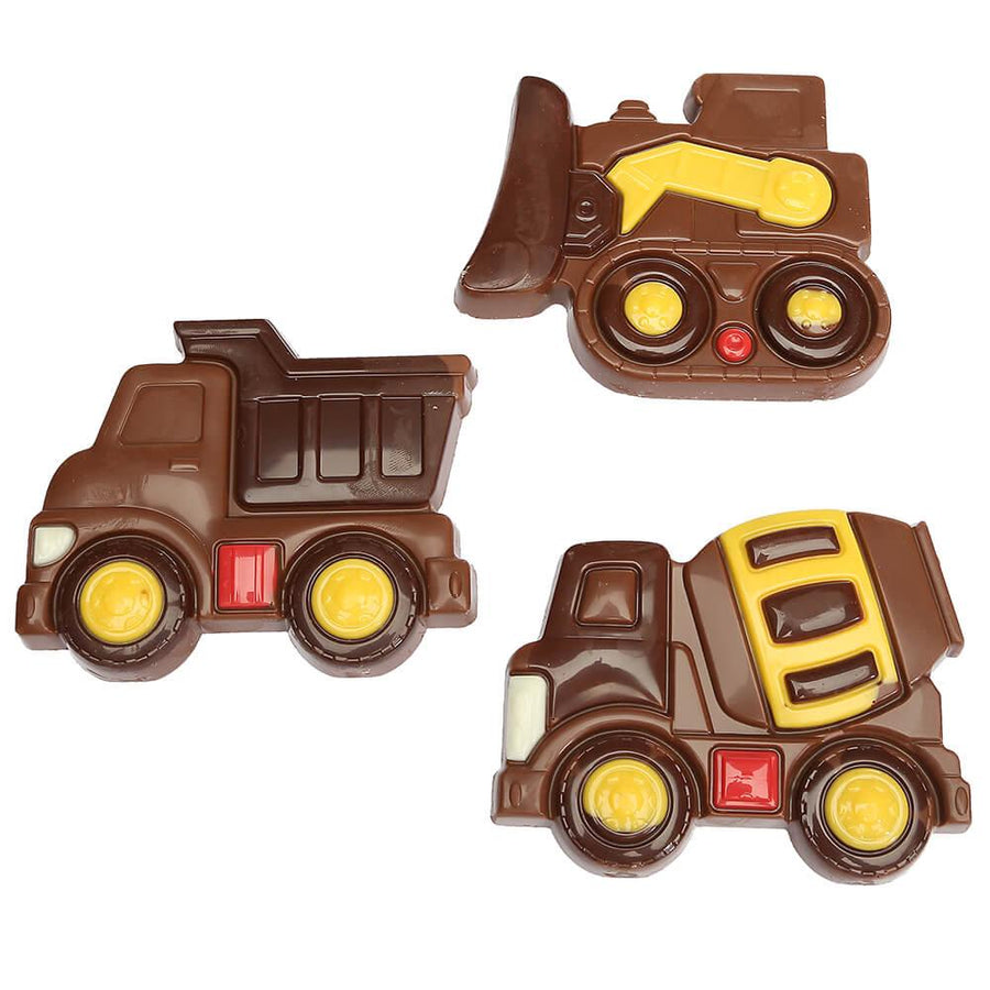 Palmer Tuff Trucks Chocolate Candy Construction Trucks Packs: 18-Piece Box - Candy Warehouse