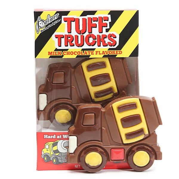 Palmer Tuff Trucks Chocolate Candy Construction Trucks Packs: 18-Piece Box - Candy Warehouse
