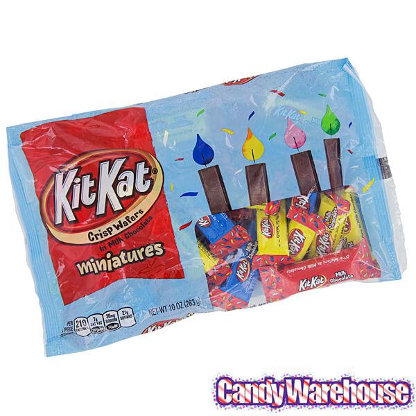 Party Kit Kat Minis Candy: 10-Ounce Bag - Candy Warehouse