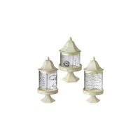 Patisserie Pedestal Candy Jars: Set of 3 - Candy Warehouse