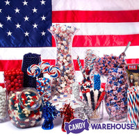 Patriotic USA Flag Wrapped Dubble Bubble Bubblegum: 11.5-Ounce Bag - Candy Warehouse