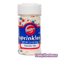 Patriotic USA Mix Sprinkles: 2.5-Ounce Bottle - Candy Warehouse
