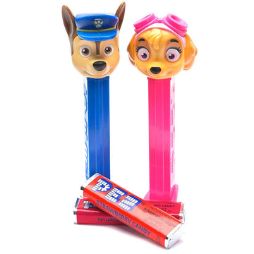 Paw Patrol PEZ Candy Packs: 12-Piece Display - Candy Warehouse