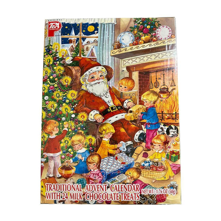 PeA Schokolade Traditional Christmas Chocolate Advent Calendar - Candy Warehouse