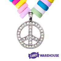 Peace Pendant Candy Bracelet - Candy Warehouse