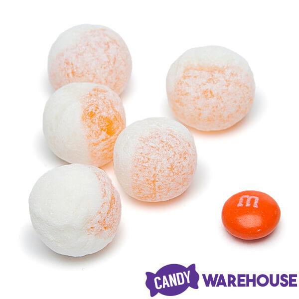 Peach Drops Hard Candy: 10-Ounce Tin - Candy Warehouse
