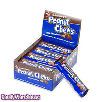 Peanut Chews Candy 2-Ounce Packs - Milk Chocolate: 24-Piece Display - Candy Warehouse