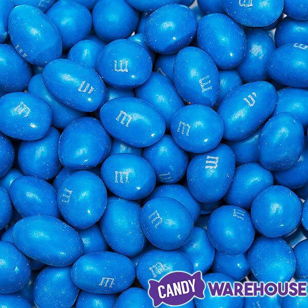 Peanut M&M's Milk Chocolate Candy - Blue: 10-Ounce Bag - Candy Warehouse