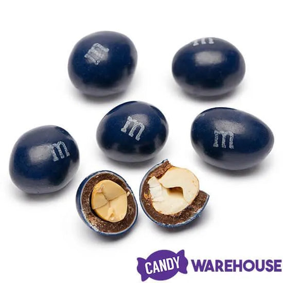 Peanut M&M's Milk Chocolate Candy - Dark Blue: 10-Ounce Bag | Candy ...