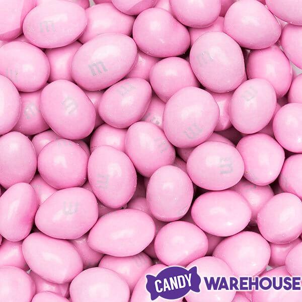 Peanut M&M's Milk Chocolate Candy - Pink: 10-Ounce Bag - Candy Warehouse