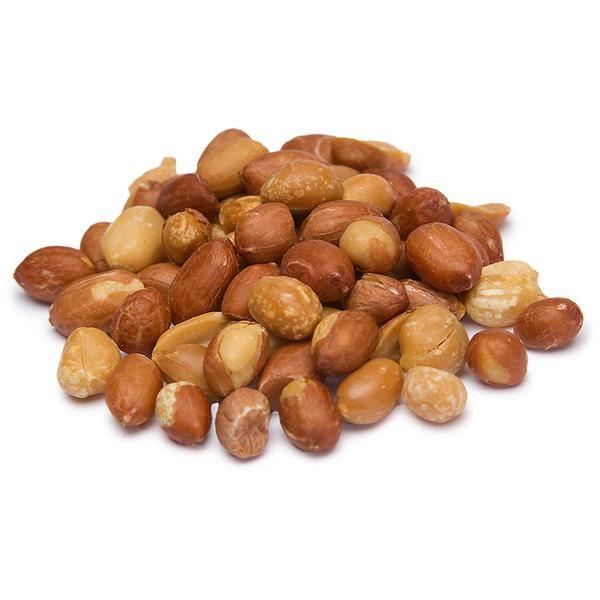 Peanuts - Spanish Roasted and Salted: 25LB Case - Candy Warehouse