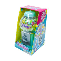 Pearlee 8.5-Inch Gumball Machine with Gumballs: 3-Piece Set