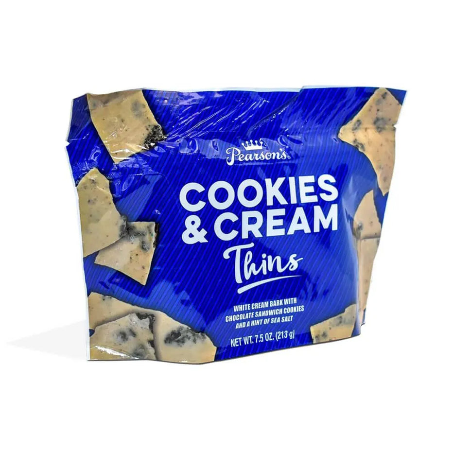 Pearson's Cookies and Cream Thins: 7.5-Ounce Bag – Candy Warehouse