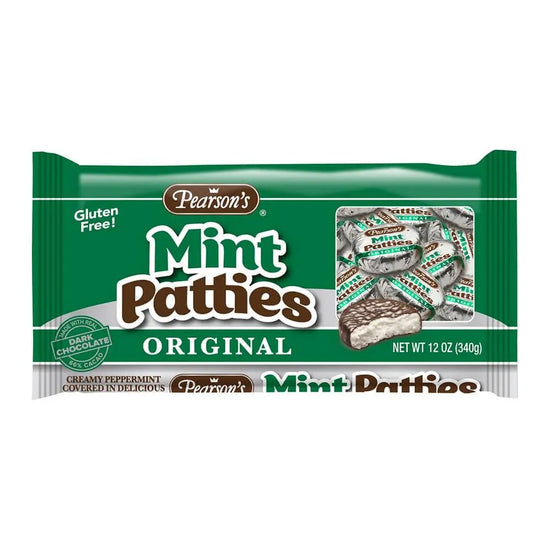 Pearson's Mint Chocolate Patties 12Ounce Bag Candy Warehouse
