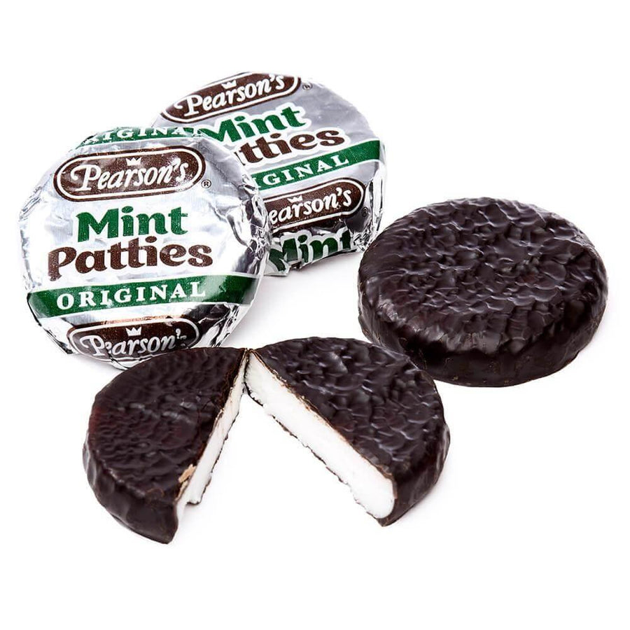Pearson's Mint Chocolate Patties: 12-Ounce Bag - Candy Warehouse