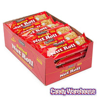 Pearson's Salted Nut Roll Candy Bars: 24-Piece Box - Candy Warehouse