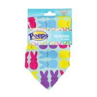 Peeps Bunny Rainbow Print Bandanna: X-Small/Small - Candy Warehouse