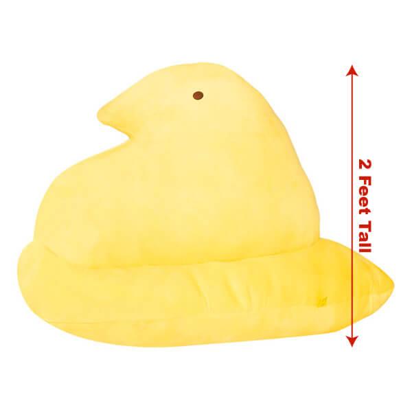 Peeps Giant Plush Yellow Chick Pillow - Candy Warehouse