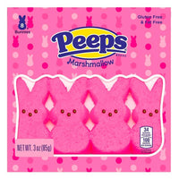 Peeps Marshmallow Candy Bunnies - Pink: 8-Piece Pack - Candy Warehouse