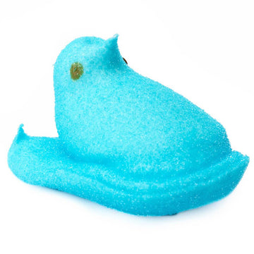 Peeps Marshmallow Chicks Candy - Blue: 5-Piece Pack - Candy Warehouse