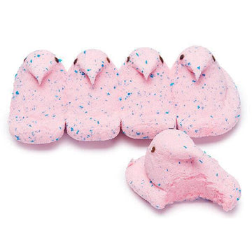Peeps Marshmallow Chicks Candy - Cotton Candy: 15-Piece Pack - Candy Warehouse