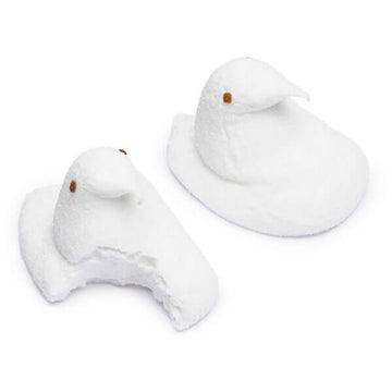 Peeps Marshmallow Chicks Candy - White: 10-Piece Pack - Candy Warehouse