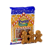 Peeps Marshmallow Gingerbread Men Candy 6-Packs: 12-Piece Case - Candy Warehouse