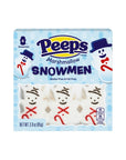 Peeps Marshmallow Snowmen 3-Ounce Trays: 12-Pack Case