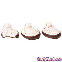 Peeps Milk Chocolate Dipped Candy Cane Marshmallow Chicks: 3-Piece Pack - Candy Warehouse