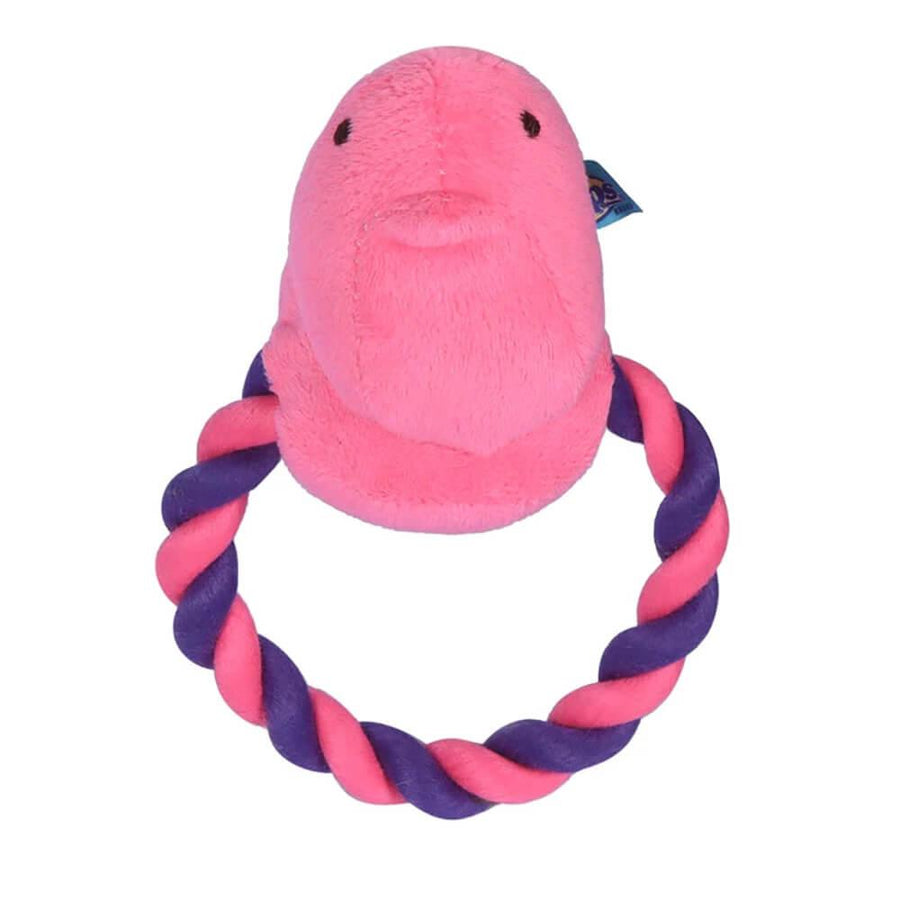 Peeps Pink Chick Rope Pull Toy - Candy Warehouse