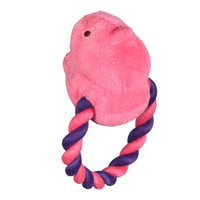 Peeps Pink Chick Rope Pull Toy - Candy Warehouse