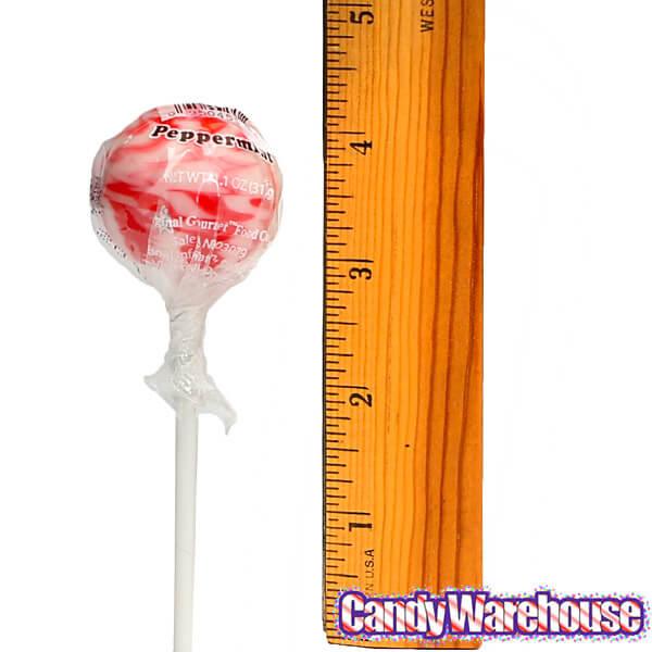 Peppermint Bark, Candy Cane, and Sugar Cookie Christmas Ball Lollipops: 48-Piece Display - Candy Warehouse