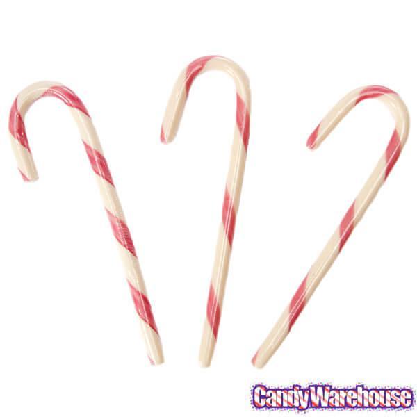 Peppermint Candy Canes: 10-Piece Box - Candy Warehouse