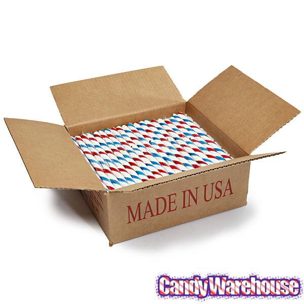 Peppermint Hard Candy Sticks: 100-Piece Box - Candy Warehouse