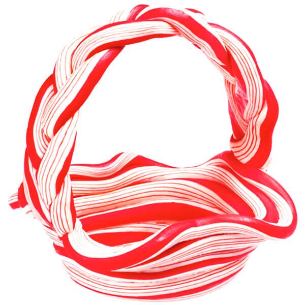 Peppermint Twist Hard Candy Basket - Candy Warehouse
