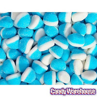 Petite Pufflettes Gummy Bites - Blue Raspberry: 16-Ounce Bag - Candy Warehouse