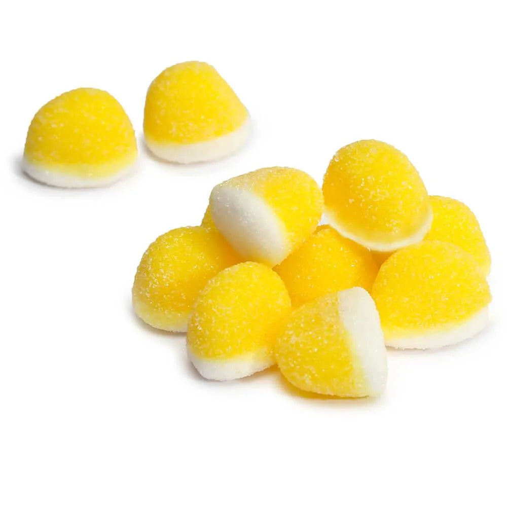 Petite Pufflettes Gummy Bites - Lemon: 5LB Bag | Candy Warehouse